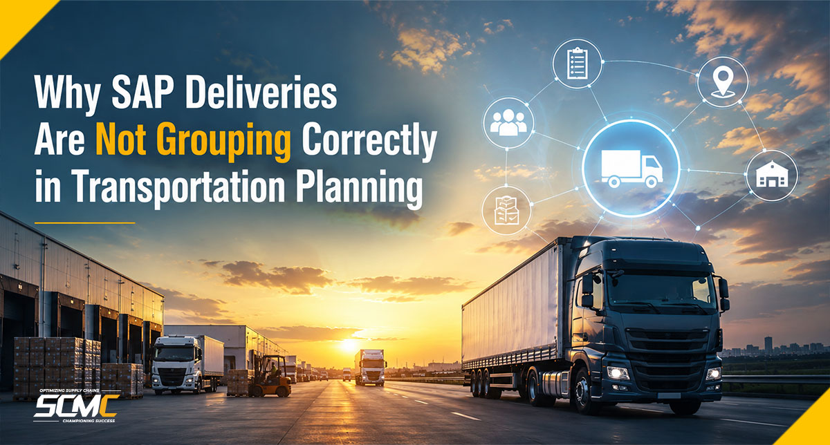 Why SAP Deliveries Are Not Grouping Correctly in Transportation Planning