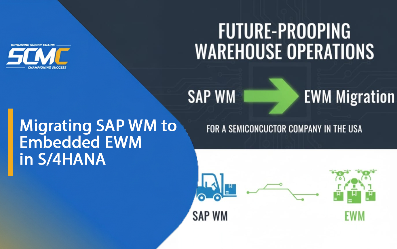 Future Proofing Warehouse Operations:SAP WM → EWM Migration for a Semiconductor Company in the USA