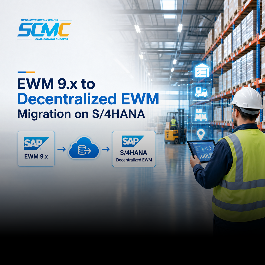 How to Migrate From SAP EWM to SAP Decentralized EWM on S/4HANA?