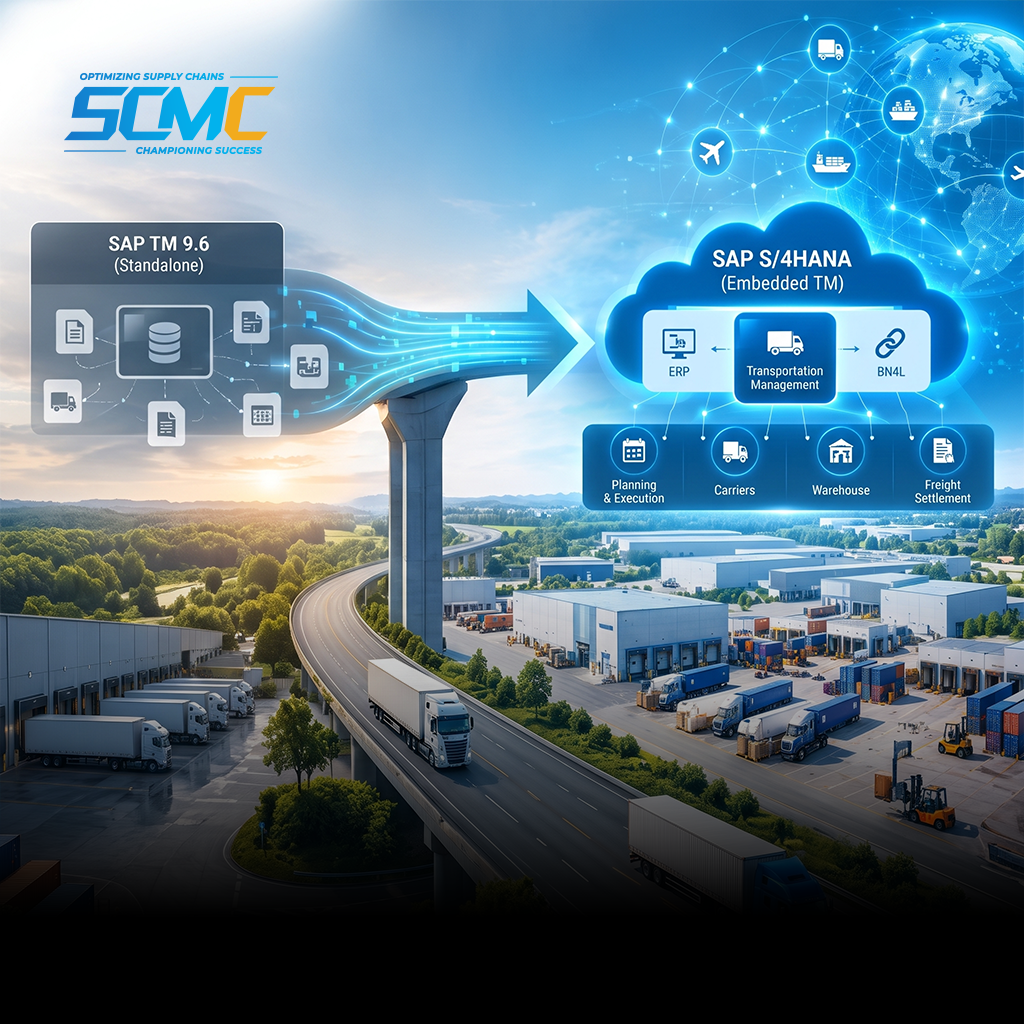 SCM Champs Selected to Lead SAP TM 9.6 to S/4HANA Migration for Fortune 500 Manufacturer