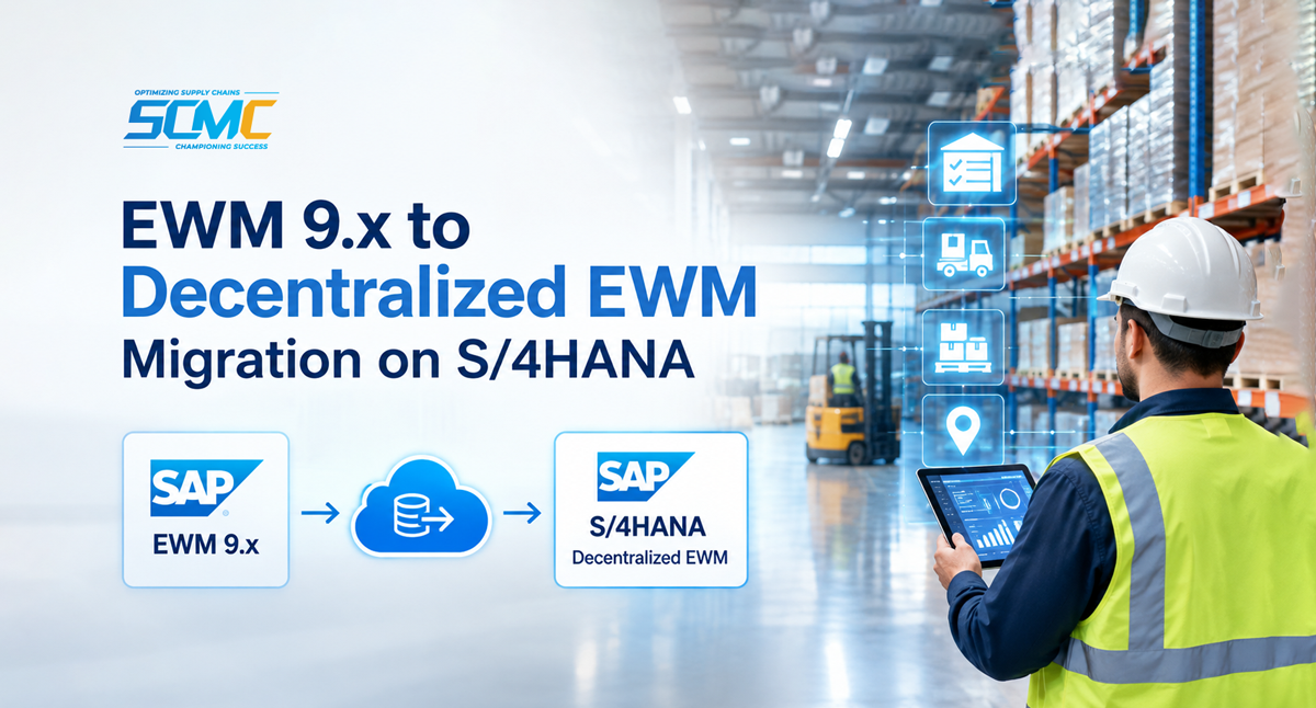 How to Migrate From SAP EWM to SAP Decentralized EWM on S/4HANA?