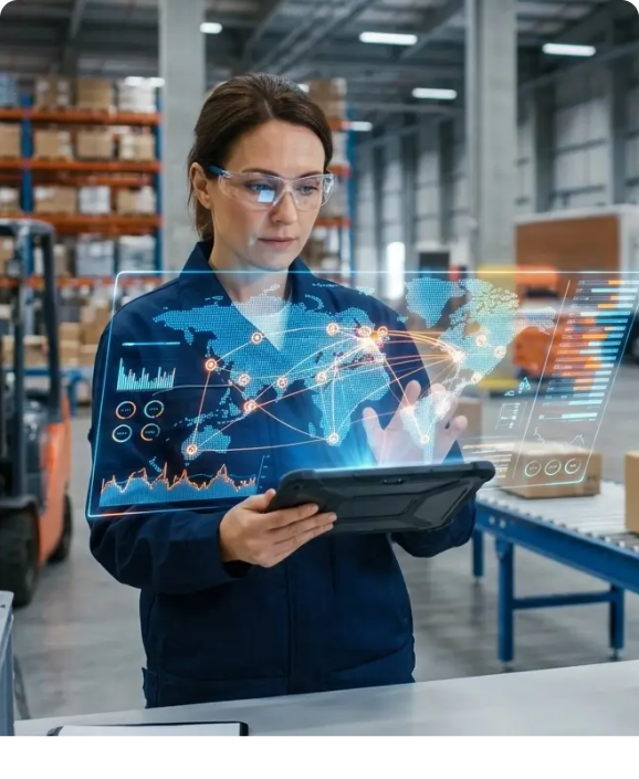 SCM Champs consultant using digital supply chain tools